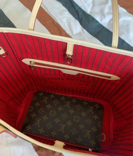 Louis Vuitton Neverfull MM Bag Monogram Canvas M40996 photo review