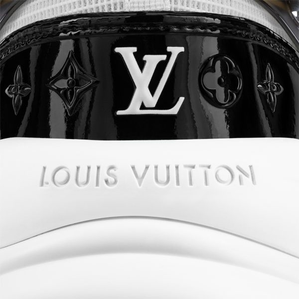 Louis Vuitton LV Run 55 Sneaker Monogram Flowers White 1AASDF