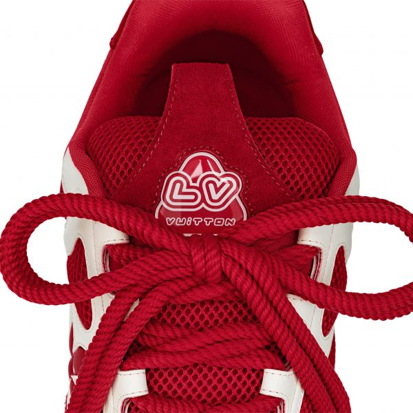 Louis Vuitton LV Skate Sneaker Since 54 Monogram Flowers Red 1AARS4