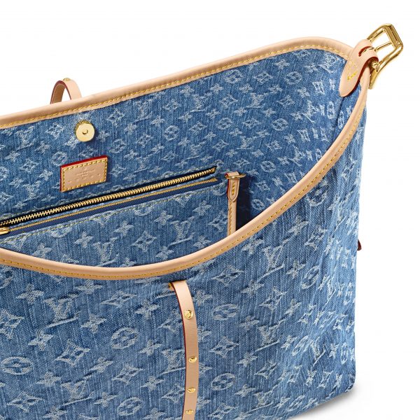 Louis Vuitton M46855 CarryAll MM Denim Blue