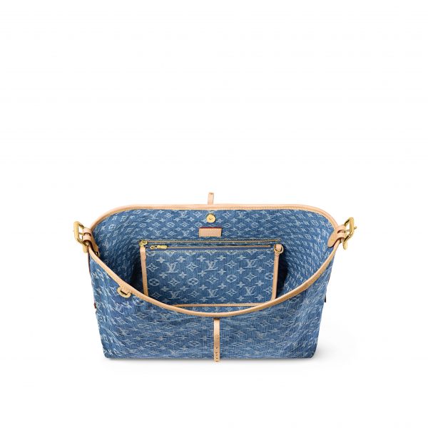 Louis Vuitton M46855 CarryAll MM Denim Blue