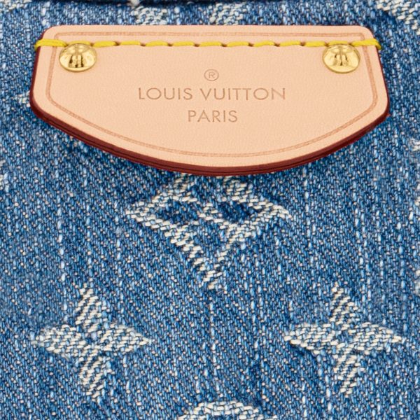 Louis Vuitton M46856 Croissant MM Denim Blue
