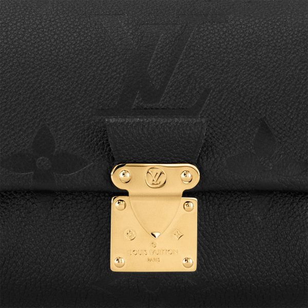 Louis Vuitton M45813 Favorite Monogram Empreinte Leather Black