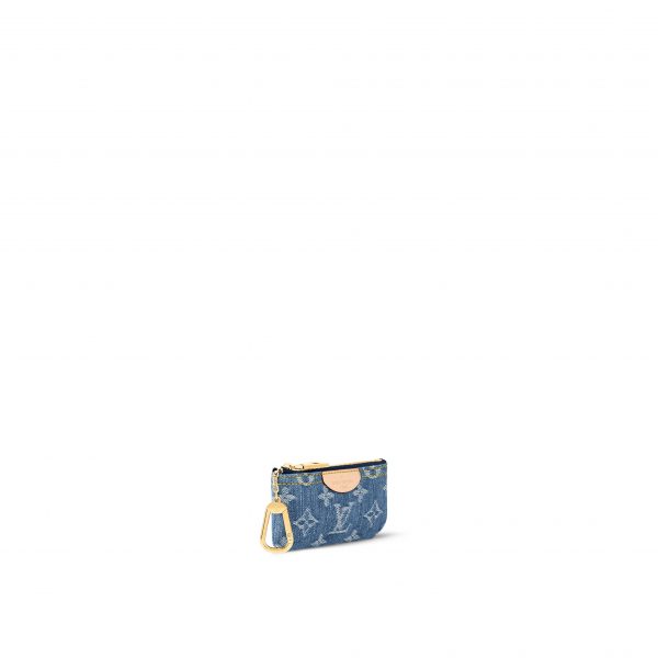 Louis Vuitton M82961 Key Pouch Denim Blue