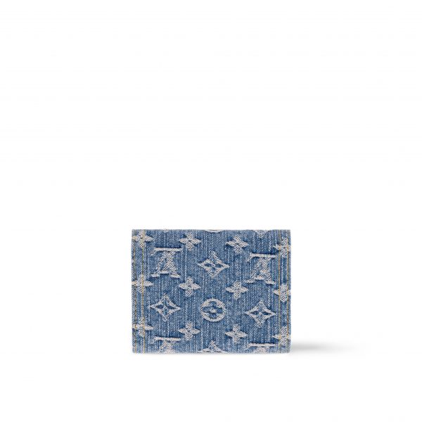 Louis Vuitton M82959 Victorine Wallet Denim Blue