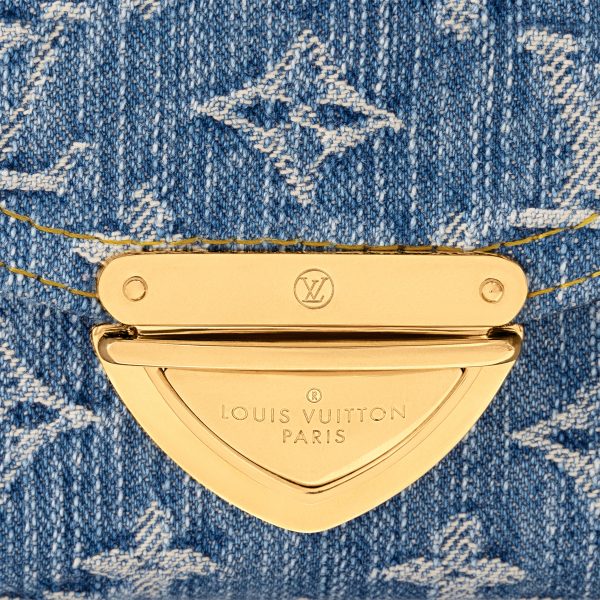Louis Vuitton M82959 Victorine Wallet Denim Blue
