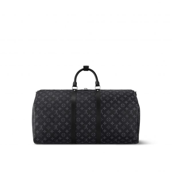 Louis Vuitton M40605 Keepall Bandoulière 55 Black